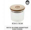 Bocal en verre Hermetique Kush 9cm x 10cm